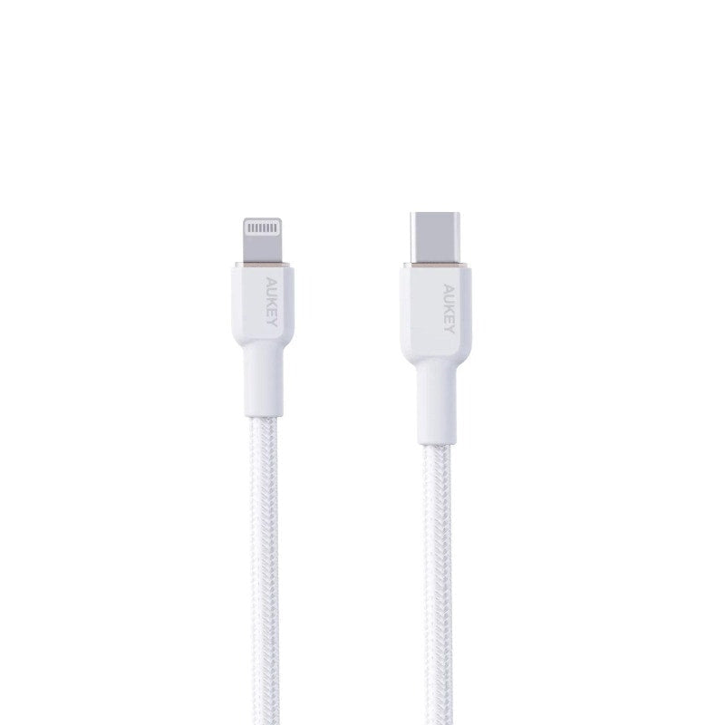 Aukey Circlet CL 1m Aramid Fiber Core USB-C TO Lightning Black (CB-KCL1) main image 1