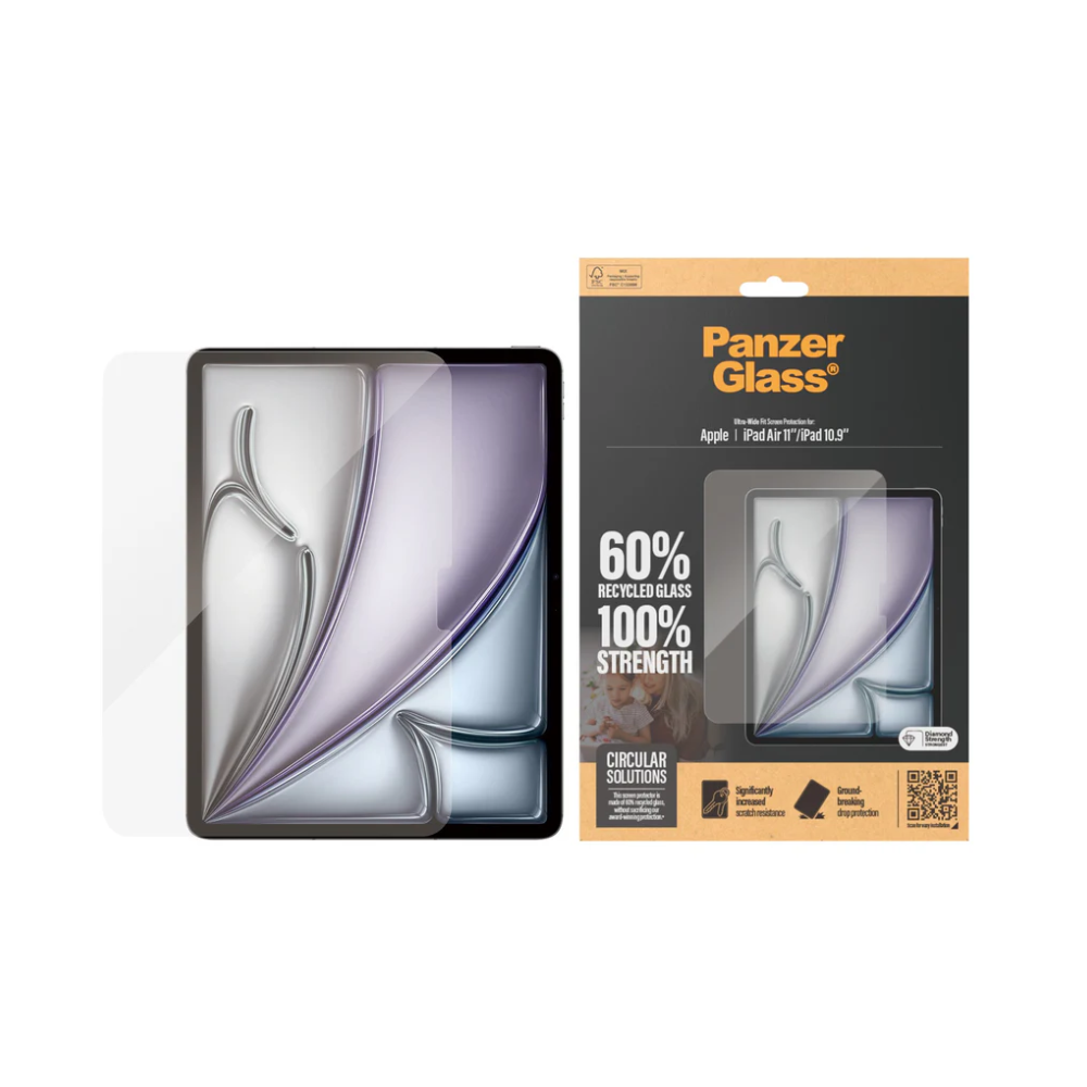 PanzerGlass® Screen Protector iPad Air 11 & iPad 10.9 |Ultra-Wide Fit