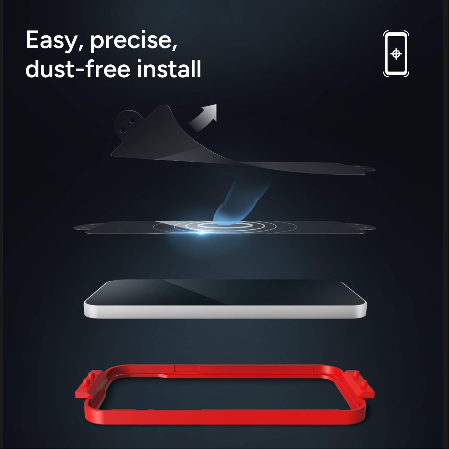 ZAGG Glass Plus Edge Anti-Glare iPhone 14