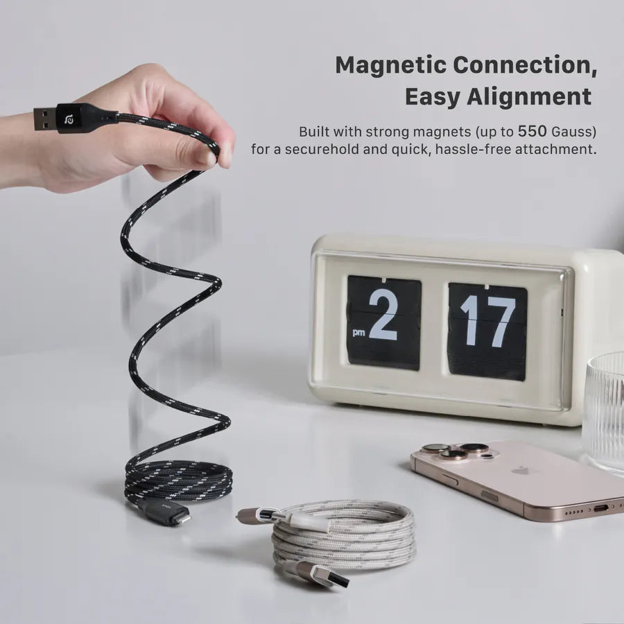 ADAM elements PeAk MS401 4-in-1 60W Magnetic Charging Cable