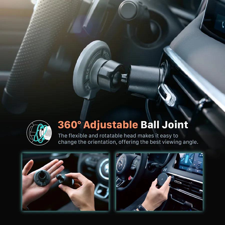 ADAM elements CQ1 Qi2 Magnetic Charging Car Mount