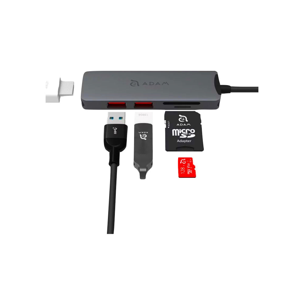 ADAM elements CASA Hub A05 USB-C 3.1 Gen 2 & 4K60Hz 5in1 Hub