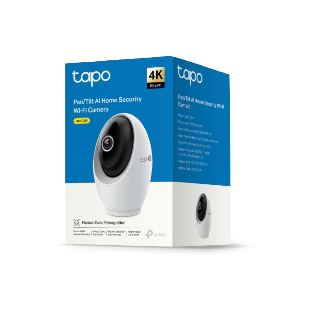 TPLINK TAPO Pan/Tilt AI Home Security Wi-Fi Camera ( TL-TAPO C260 )