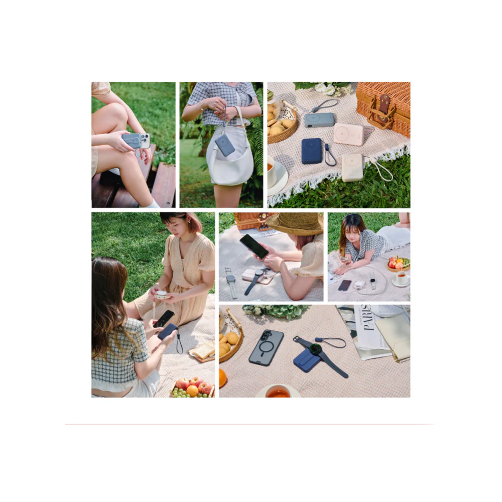 ADAM elements VIONTA C2 Pro 8-in-1 Magnetic Power Bank 10,000 mAh