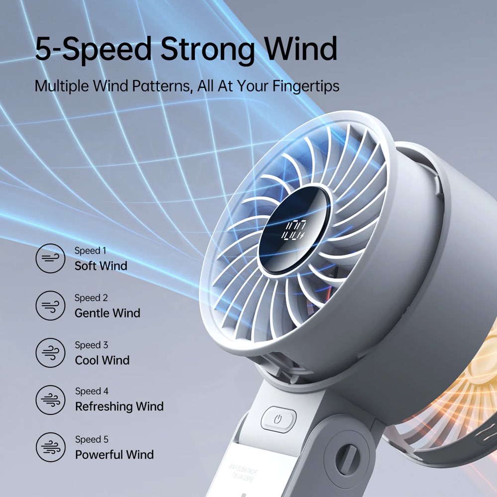 Jisulife Handheld Fan Life7 (5000mAh)