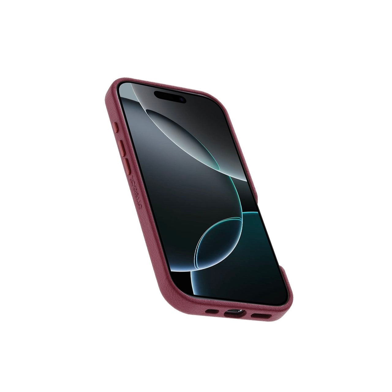 Otterbox iPhone 16 Series Symmetry Cactus Leather | MagSafe Foxberry (Pink)