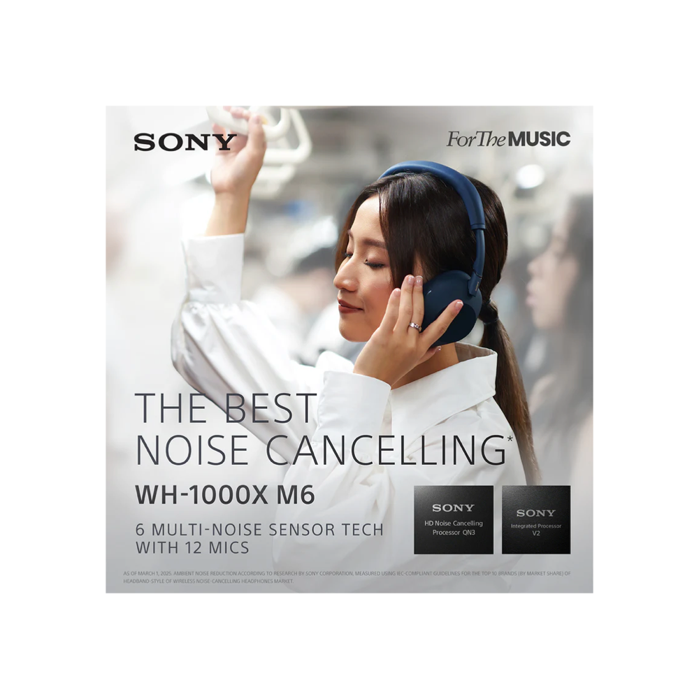 Sony WH-1000XM6 Wireless Noise Cancelling Headphones