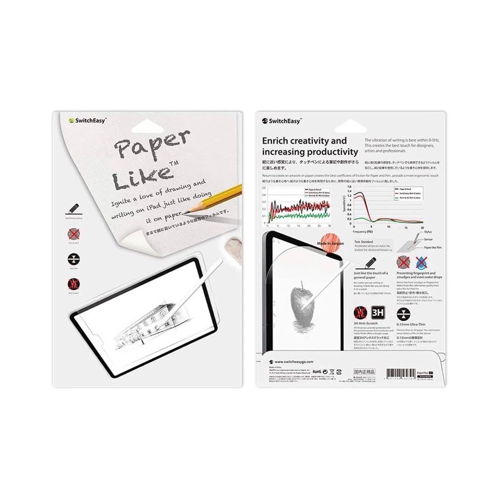 Switcheasy Paperlike iPad - Transparent