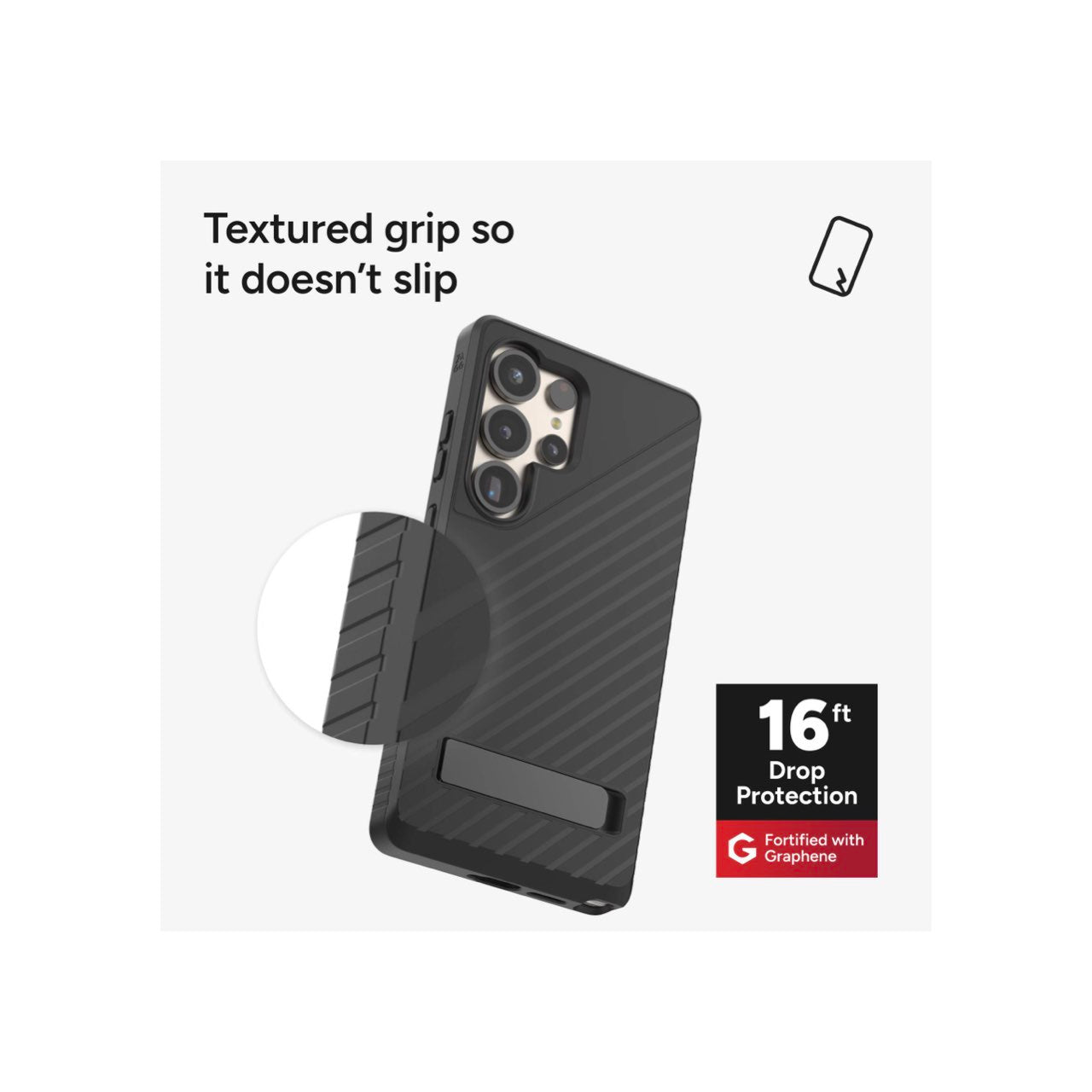 ZAGG Cases Denali KS Samsung S25 Ultra - Black
