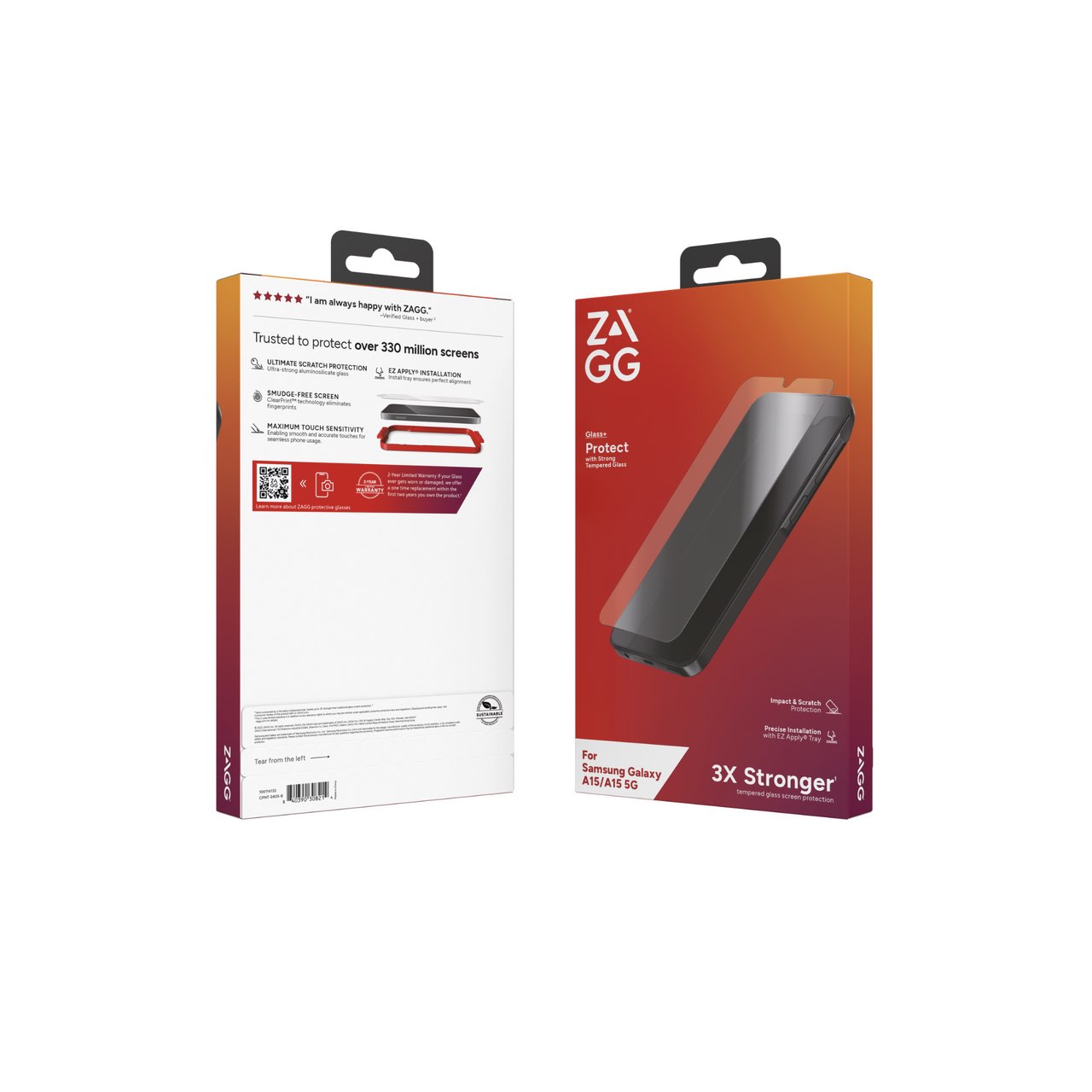 ZAGG Glass Plus Samsung for A Series - Clear