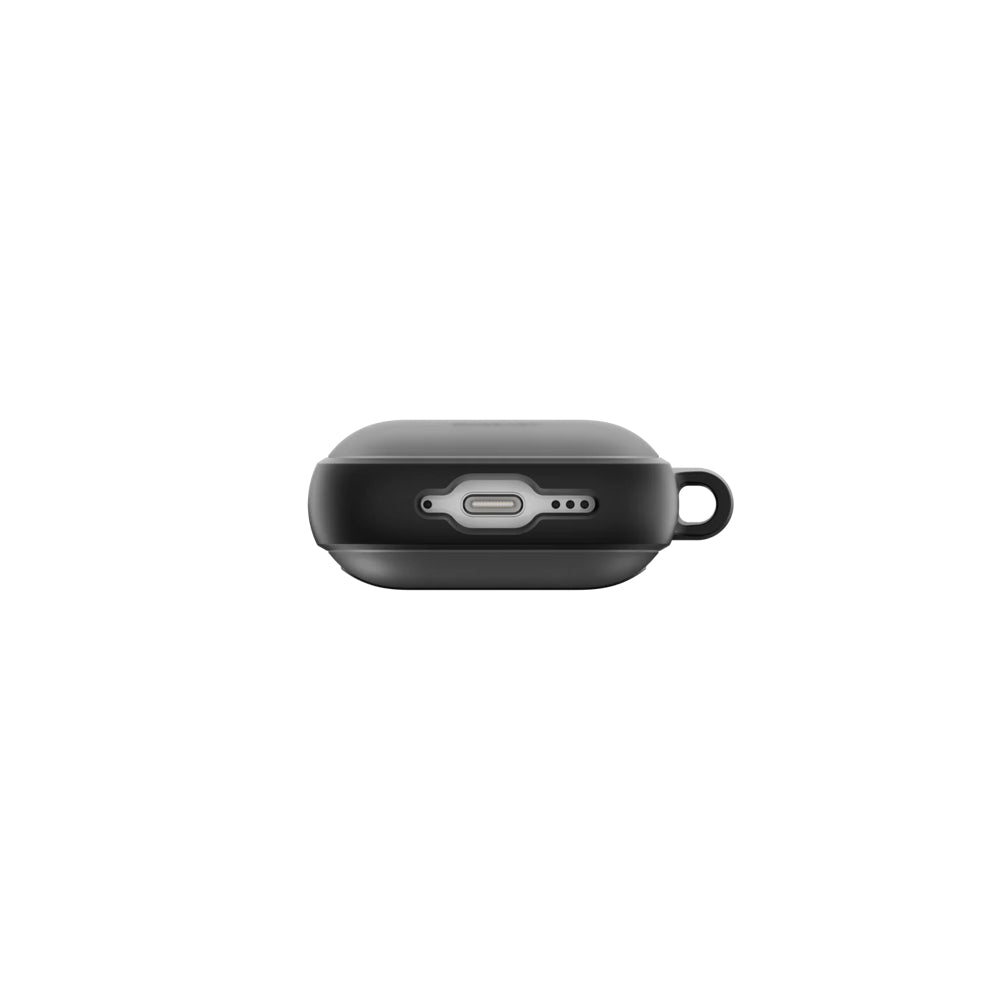 Mageasy AirPods 4 Roam | Carabiner Included - Translucent Titanium