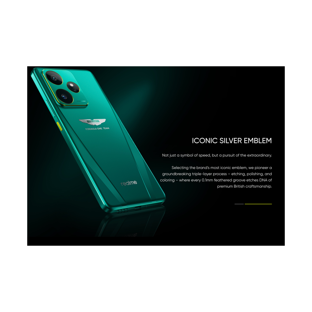 Realme GT 7 Dream Edition (16+512GB) - Aston Martin Green