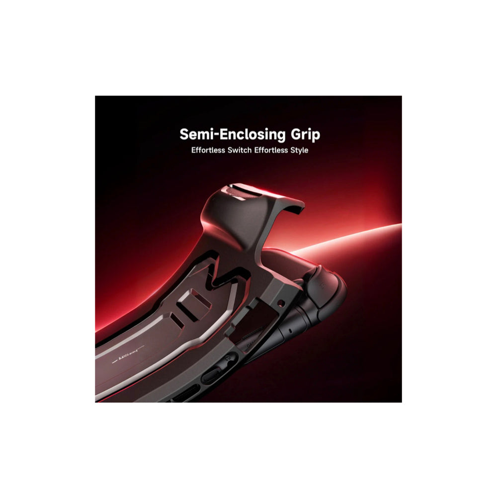 Jsaux Ergonomic Battle Armor Protective Case for Switch 2 (Black)