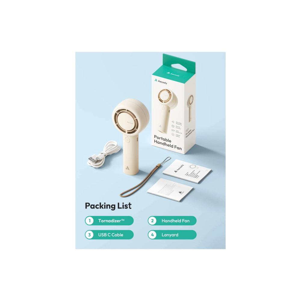 Aecooly Halo 01A Portable Handheld Fan