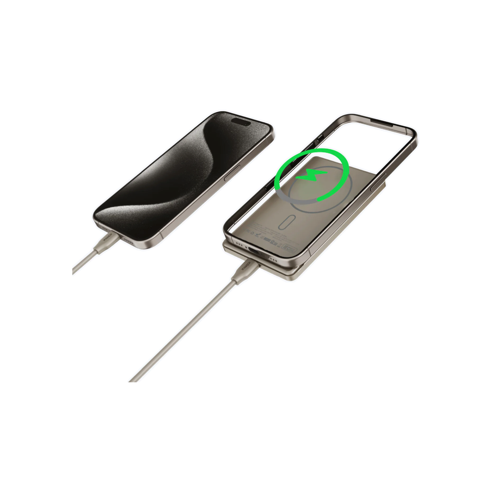 Mazer MagAir19 5000mAh Ultra Slim Magnetic Wireless Power Bank