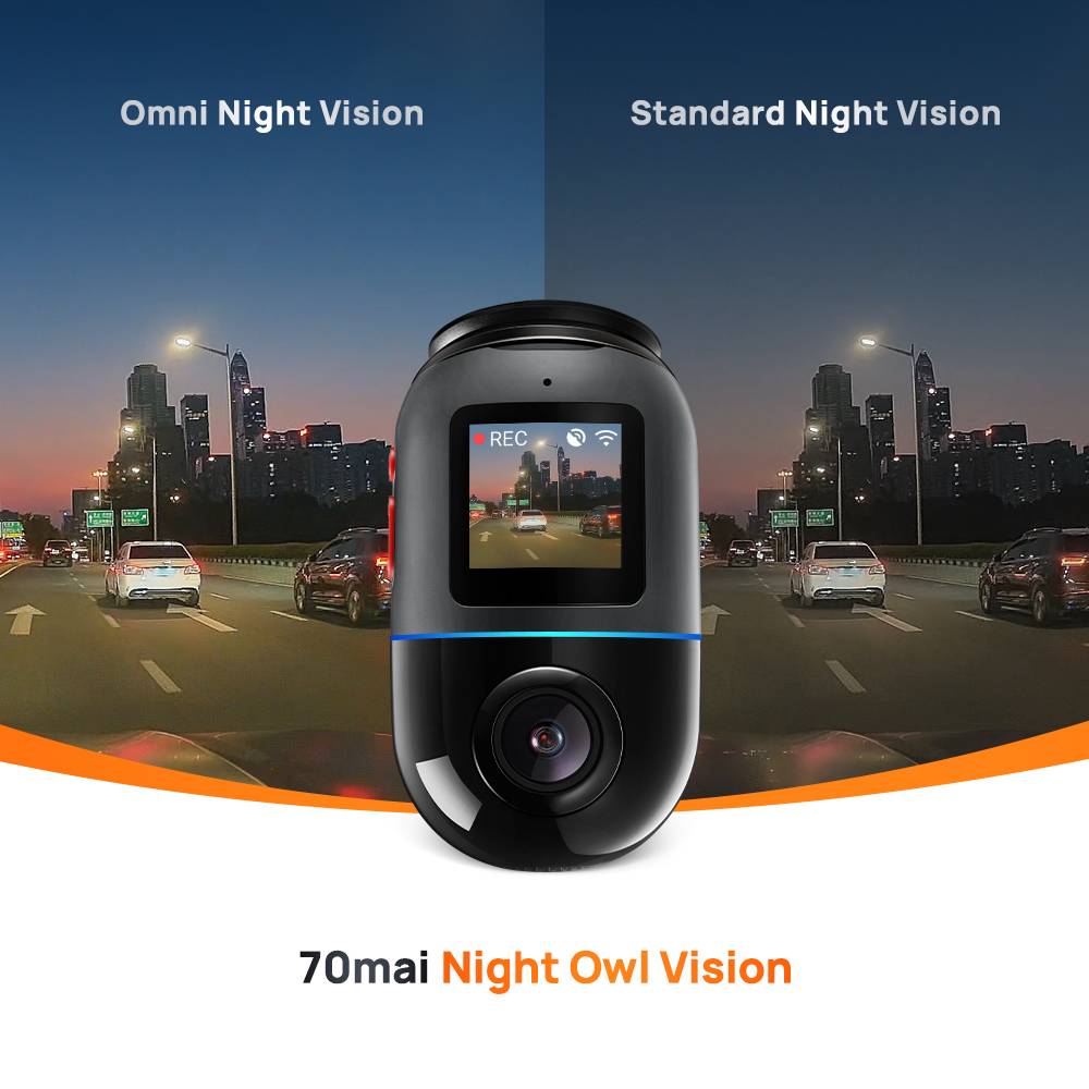 70mai Dash Cam Omni X200 64GB