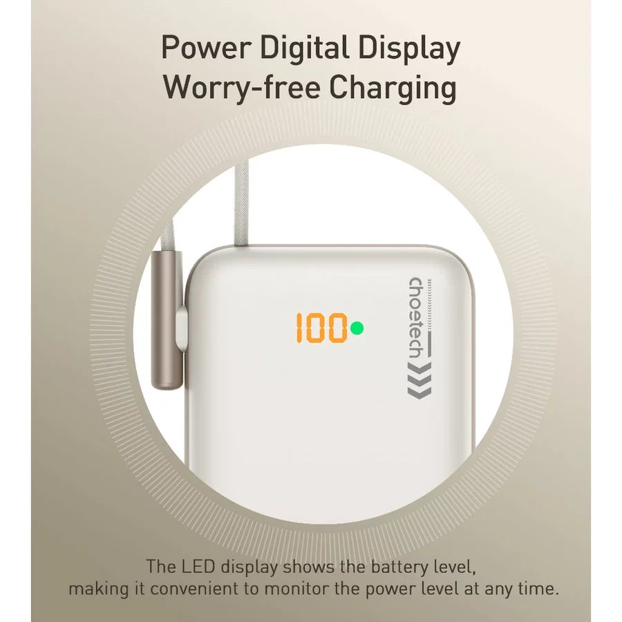 CHOETECH B735-CCWH POWER BANK