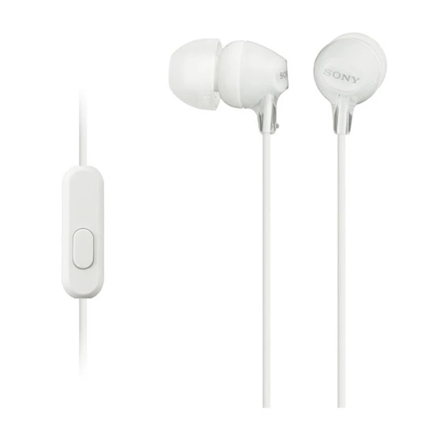 Sony In-Ear Headphones - White (MDR-EX15APWZE)