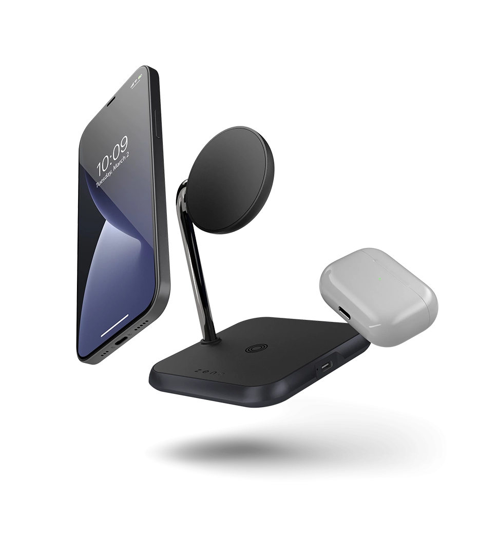 Zens 3-In-1 Magnetic Wireless Charger