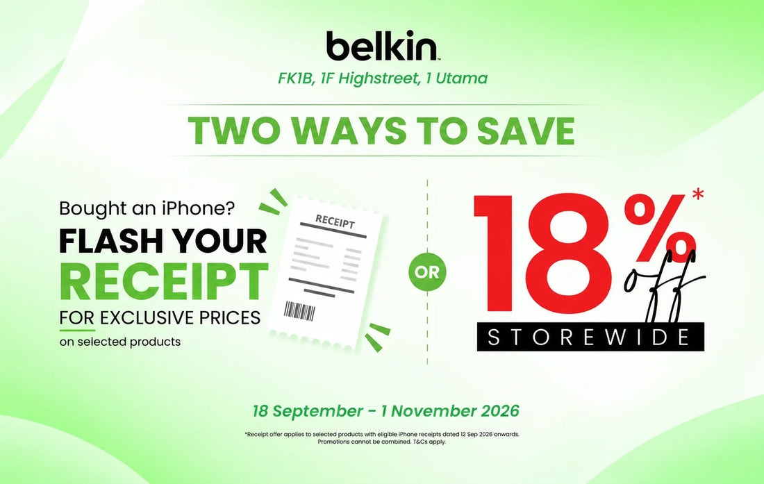 Complete Your New iPhone Setup with Exclusive Belkin Deals