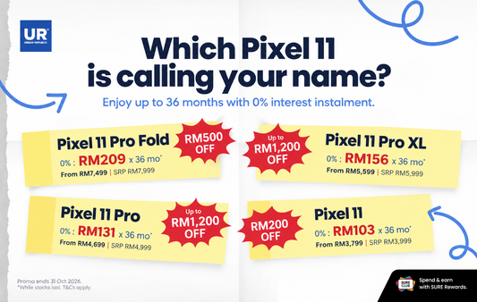 Google Pixel 11 Series Deals: Up to RM1,200 OFF