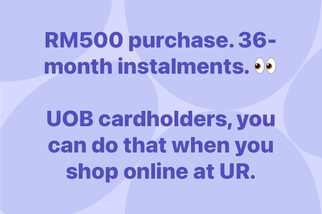 How to Shop Online with UOB 36-Month Instalments