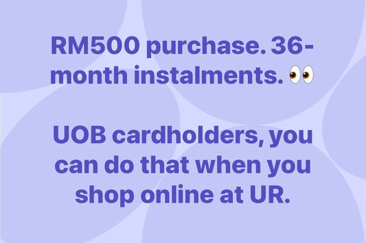 How to Shop Online with UOB 36-Month Instalments