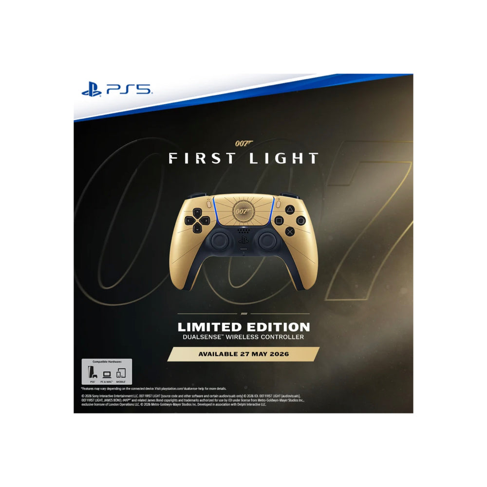 Sony DualSense® Wireless Controller – 007 First Light™ Limited Edition (CFI-ZCT2G ZF)