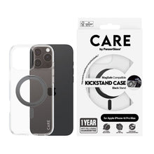 CARE by PanzerGlass® Case Feature Black Kickstand & MagSafe iPhone 16 Pro / 16 Pro Max