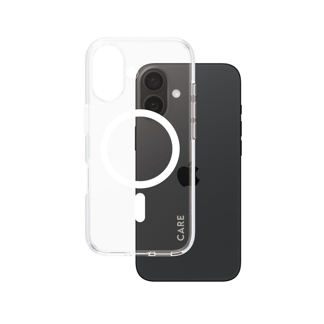 CARE by PanzerGlass® Case Flagship White MagSafe iPhone 16 Series