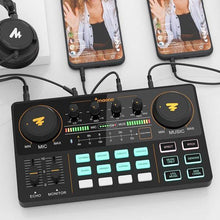 Maono All-In-One Sound Card with Microphone Starter Bundle Set
