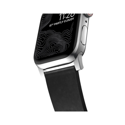 Nomad Moderm Active Leather Strap for Apple Watch 45/44/42mm (Series SE/7/6/5/4/3/2)