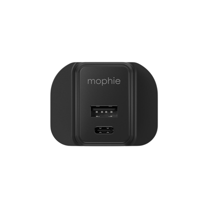 Mophie ACC Wall Adapter Essential PD 30W 1A1C FG BLK APAC UK