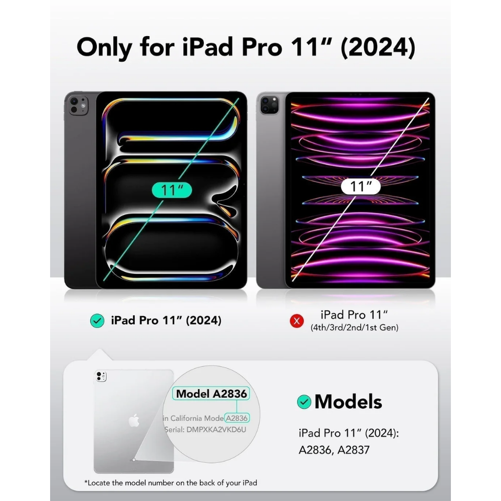ESR Shift Magnetic Case iPad Pro 11 inch (2024)