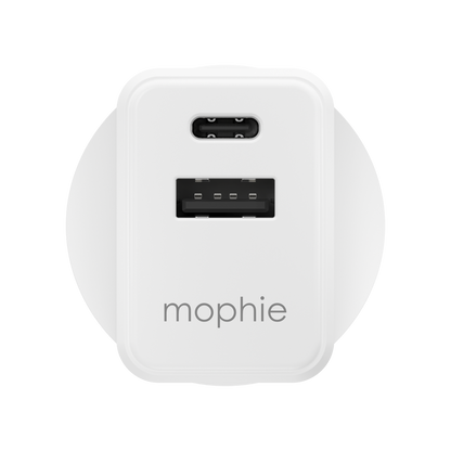 Mophie Wall Adapter USB-C PD 30W - White