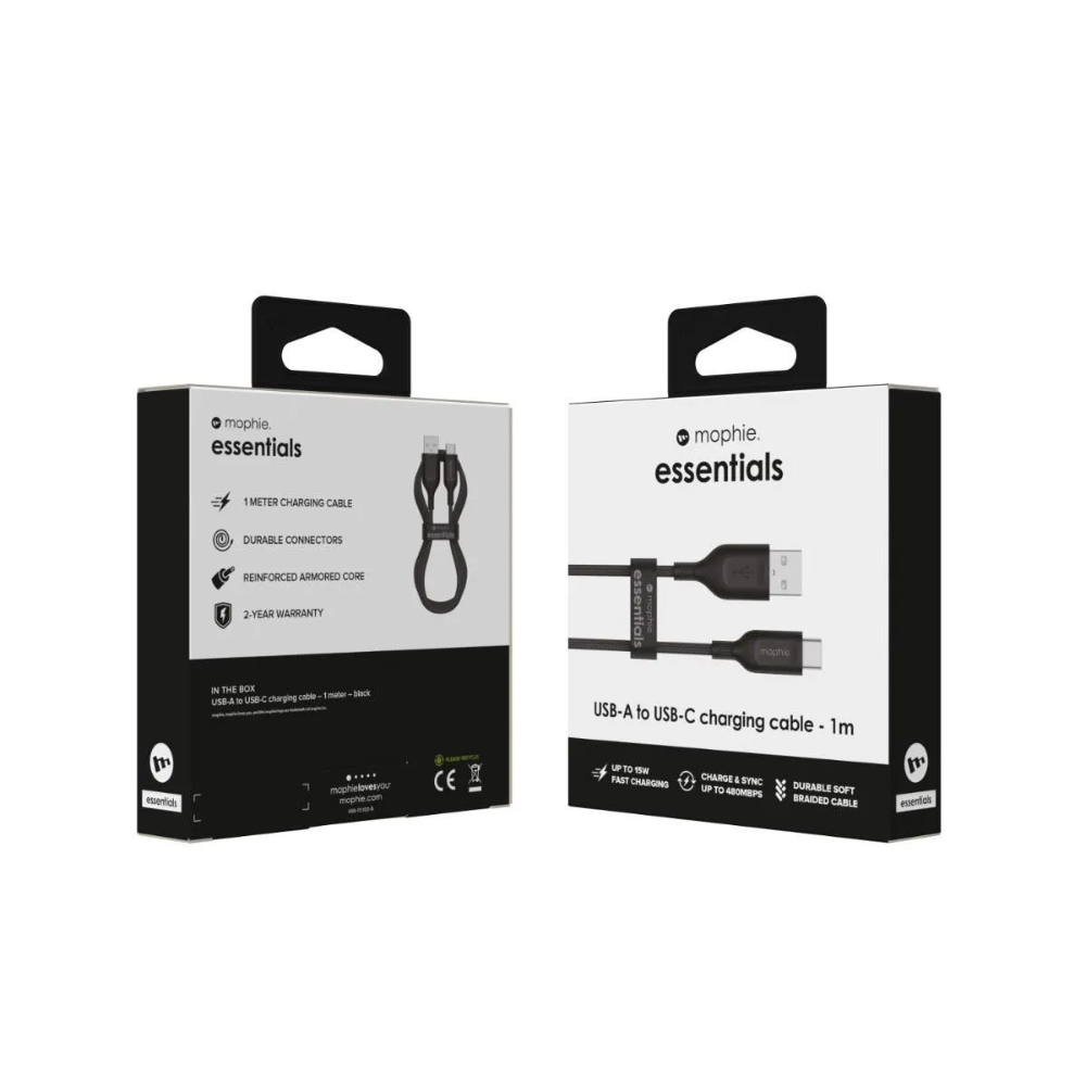 Mophie Cable Essential USBC USBA