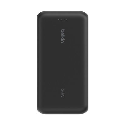 Belkin BoostCharge Power Bank 20K PD30W W/Integrated Cable - Black