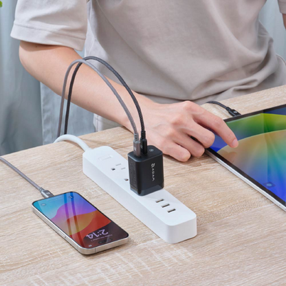 ADAM elements OMNIA X45C GaN 45W Dual USB-C Port Compact Wall Charger
