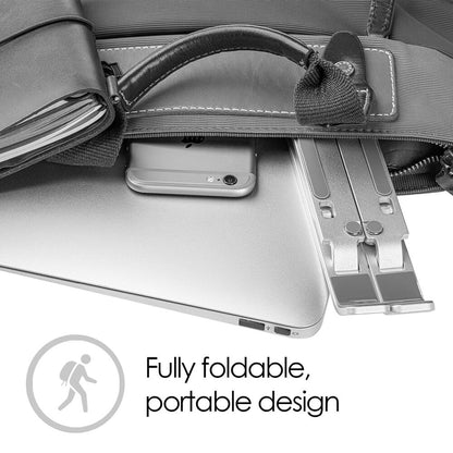 Xpower | Laptop Stand | Aluminium Made Foldable | Ls2 | Grey