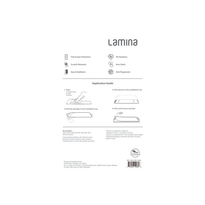 Lamina Tempered Glass for iPhone 15 Series - Clear