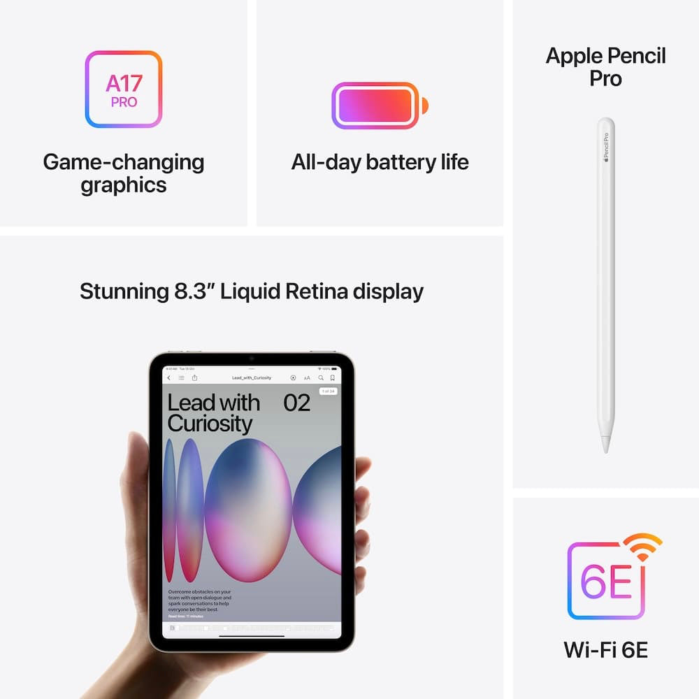 iPad Mini (A17 Pro) WiFi Only