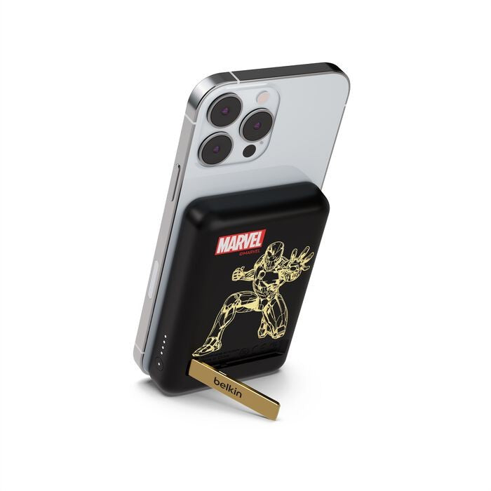 Belkin 5K Magnetic Wireless Power bank+Kickstand - Marvel Collection