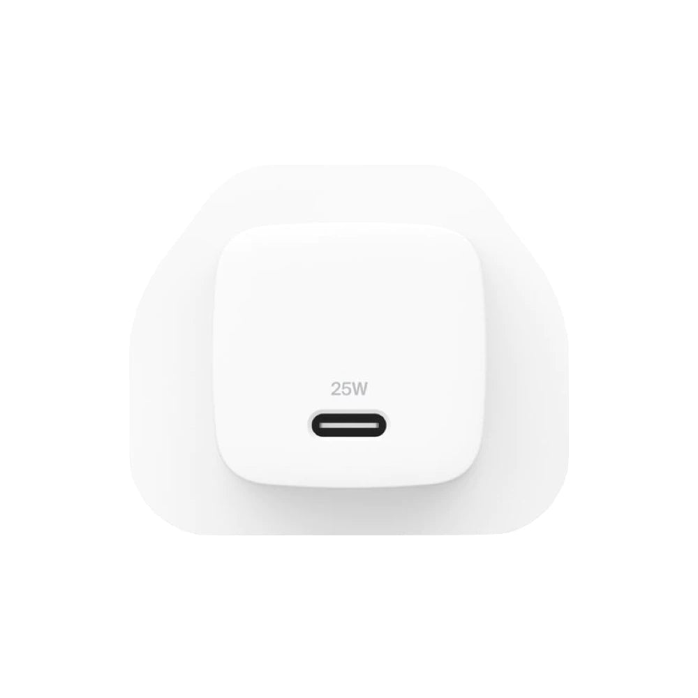Belkin 25W USB-C PD Wall Charger with PPS, White