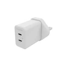 Mophie-ACC-Power Adapter-USB-C-PD-DUAL-45W-GAN-White-UK