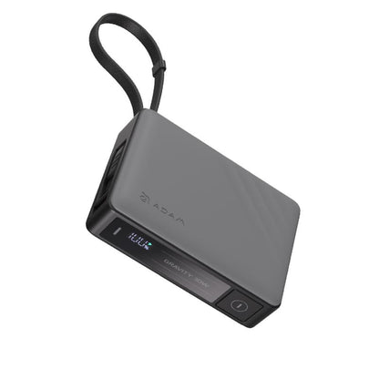 ADAM elements GRAVITY 30W Fast Charging Power Bank with Built-In Cable