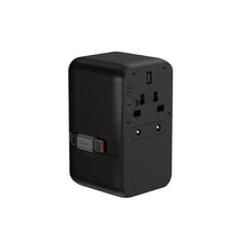 ADAM elements T70L 70W Universal Travel Adapter with Built-In USB-C Cable