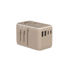 ADAM elements T35L 35W Universal Travel Adapter with Built-In USB-C Cable