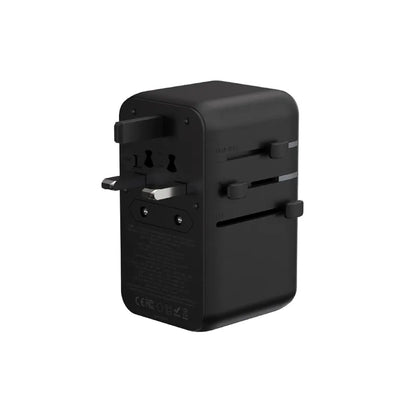ADAM elements T70L 70W Universal Travel Adapter with Built-In USB-C Cable