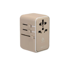 ADAM elements T35L 35W Universal Travel Adapter with Built-In USB-C Cable