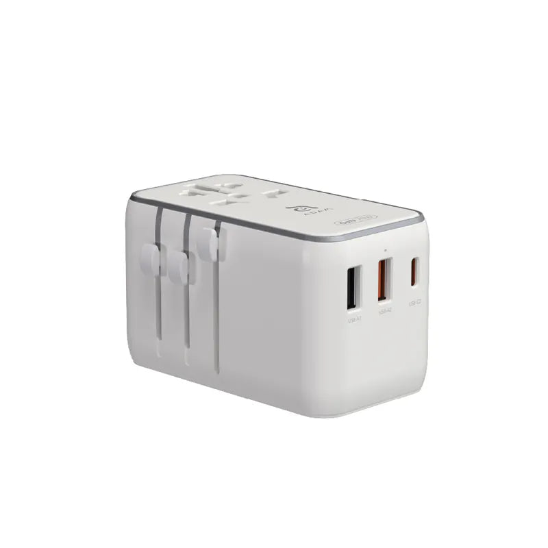 ADAM elements T70L 70W Universal Travel Adapter with Built-In USB-C Cable